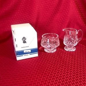 Waterford Crystal Sugar & Cream
